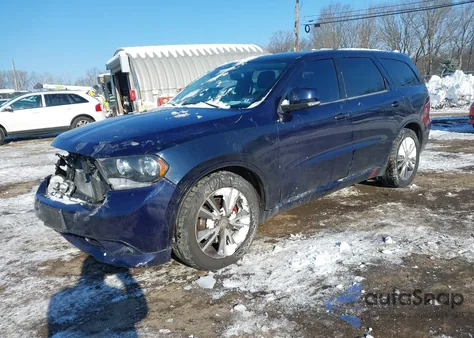2013 Dodge Durango R/T из США, поврежденный, VIN 1C4SDJCT3DC663785